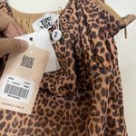 Tiger Mist NEW! Mona Leopard Mini bodycon ruffle hem dress size Small Photo 4