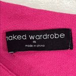 Naked Wardrobe  Vibrant Pink Sleeveless Dress Photo 6