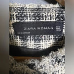 ZARA tweed coat with bow detail size S Photo 8