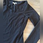 Grey State Renee Bodysuit Black Asymmetrical Neckline Size M Photo 8