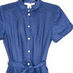Hill House NWT Navy The Lily Linen Dress Size XXS Photo 2
