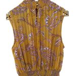 Nanette Lepore  Hi-Lo Pink Paisley  Summer Sleeveless in Sun Squash Dress Size 10 Photo 9