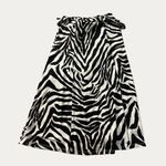 White House | Black Market Zebra Print Skirt Photo 1