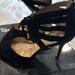 Sam Edelman Pointed Suede Cage Heel Photo 0