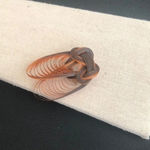 Vintage Wicker Brooch Photo 0