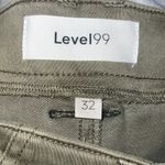Level 99 Women’s Sz 32 Brooklyn Skinny Cargo Jeans in Army Green New NWT Photo 4