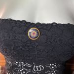 Ruby 20KT Yellow Gold Victorian Pearl,  & Onyx Mourning Brooch / Pin Photo 2