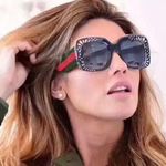 Fashionista Sunglasses With A Touch Of Bling Black Photo 1