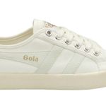 Gola Women’s Vegan Gola Classics Coaster Off White/Off White/Gold Size 7 White Photo 0