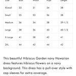 Paradise Found Floral Hawaiian Dress W/Cap Sleeves Hibiscus Garden Navy Dress Photo 1