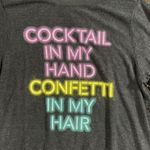 Wildfox Cocktail In My Hand Graphic Pullover Sweatshirt Photo 2