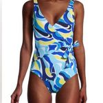 Tommy Bahama
Swirl Side Tie One Piece Swimsuit Size 8 $165 EUC Photo 0