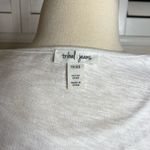 #19 Tribal Jeans Cut Out and embroidered top White Size XS Photo 2