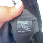 Tiger Mist Black Stitch Seam Flared Zip Back Pants Size Medium Photo 9