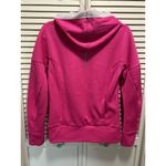 Adidas  Climawarm Fleece Lined‎ Hot Pink Pullover Long Sleeve Hoodie Size Medium Photo 5