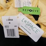 l*space πL*π Eco Chic Repreve Fisher Bikini Top ~ Ribbed Golden Hour Medium M NWT Photo 7