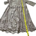 No Boundaries No‎ Boundaries Kimono Blush Pink 2XL Floral Eyelash Lace Romantic Crochet Y2K Photo 7