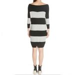 Atm Anthony Thomas Melillo stripe sweater dress size medium Black Photo 1