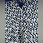 NEW Ralph Lauren RLX Airflow Sleeveless Golf Polo Women’s XS Blue Geo Photo 13