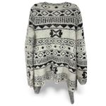 Shyanne  Black & White Aztec Western Cardigan- Size Large Photo 1