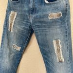 Brockenbow Charlotte Boyfriend Jeans 28 Beaded Details Blue Photo 1