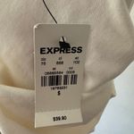 EXPRESS NEW!!  Cream White One Shoulder Bodysuit Photo 4