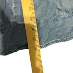 White Birch  light wash denim tank dress with pockets size large Photo 6