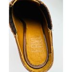 Frye  Sacha Mule Western Brown Leather Slip-On Bootie Size 7 Cowboy Western Mule Photo 3