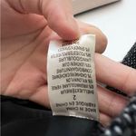 Theory Shamara Gray Black Leather Elbow Patch Slim Short Wool Blazer Jacket Photo 7