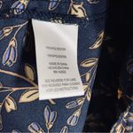 Finn & Grace Anthropologie Blue Floral Blouse Photo 4