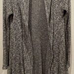 Silence + Noise Gray And White Cardigan Photo 0