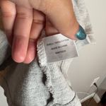 Orvis  grey plaid flannel henley sweatshirt Photo 3