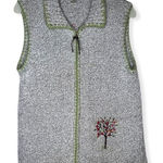 Christopher & Banks  Embroidered Sweater Vest‎ Photo 0