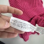 ZARA Knit Bralette Womens Small Pink Ribbed Stretch Cropped Top Tank Strappy New Photo 3