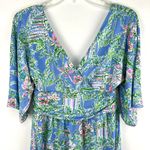 Lilly Pulitzer M Parigi Skort Romper in Boca Blue Medium Beneath the Bougainvil Photo 1