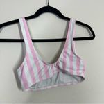 Stoney Clover Lane Target x  Pink Striped Bikini Top Photo 3