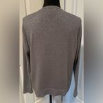 Loft Outlet Silver Metallic Cardigan Sweater Size Large Photo 3