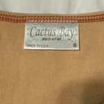 Western Cowgirl Rhinestone Top S Tan Photo 6