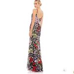 Mac Duggal  67473 Womens FLORAL EMBROIDERED LACE SWEETHEART GOWN Photo 4