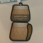 Martha Stewart nwt PVC Wrapped Wedge with Floral Design and travel jars White Photo 2