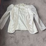 Jovani  Ivory Satin Three Piece Skirt Set SIZE 14 Photo 1