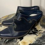 American Vintage Y2K Leather Western Mule Photo 7