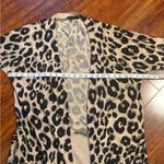 Sanctuary  Essential open front leopard Cardigan cotton nylon in Classy Cat Small Photo 12