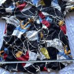 Ralph Lauren Lauren Women’s Sz M Nautical Sailing Flag Anchor Button Up Blouse Photo 5