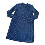 Marine layer Juniper Indigo Dyed Shirt Dress Womens Small Casual Boho Cotton Photo 0