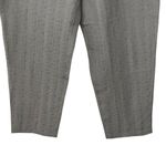 Eileen Fisher NWT Silk Linen Blend Pants in Taupe Elastic Waist Wide Legs Size L Photo 2