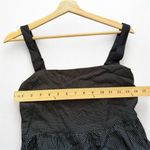 Volcom  Black White Polka Dot Smock Sleeveless Midi Dress Size XS Photo 7