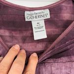 Catherines Catherine’s Tiered Ruffle Womens Top Sz 4X Whimsigoth Boho Indie Tie Dye FLowy Photo 7