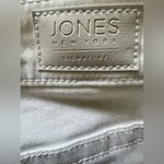 Jones New York Jones SZ 10 White Straight-Leg Jeans EUC Photo 2