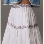 NWOT Banjanan Antonia Skirt Srinagar Embroidered White. MSRP $345. Size L White Size L Photo 4